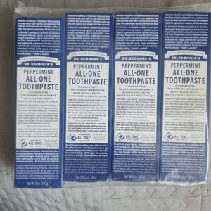 Dr. Bronner's Peppermint All-One Toothpaste